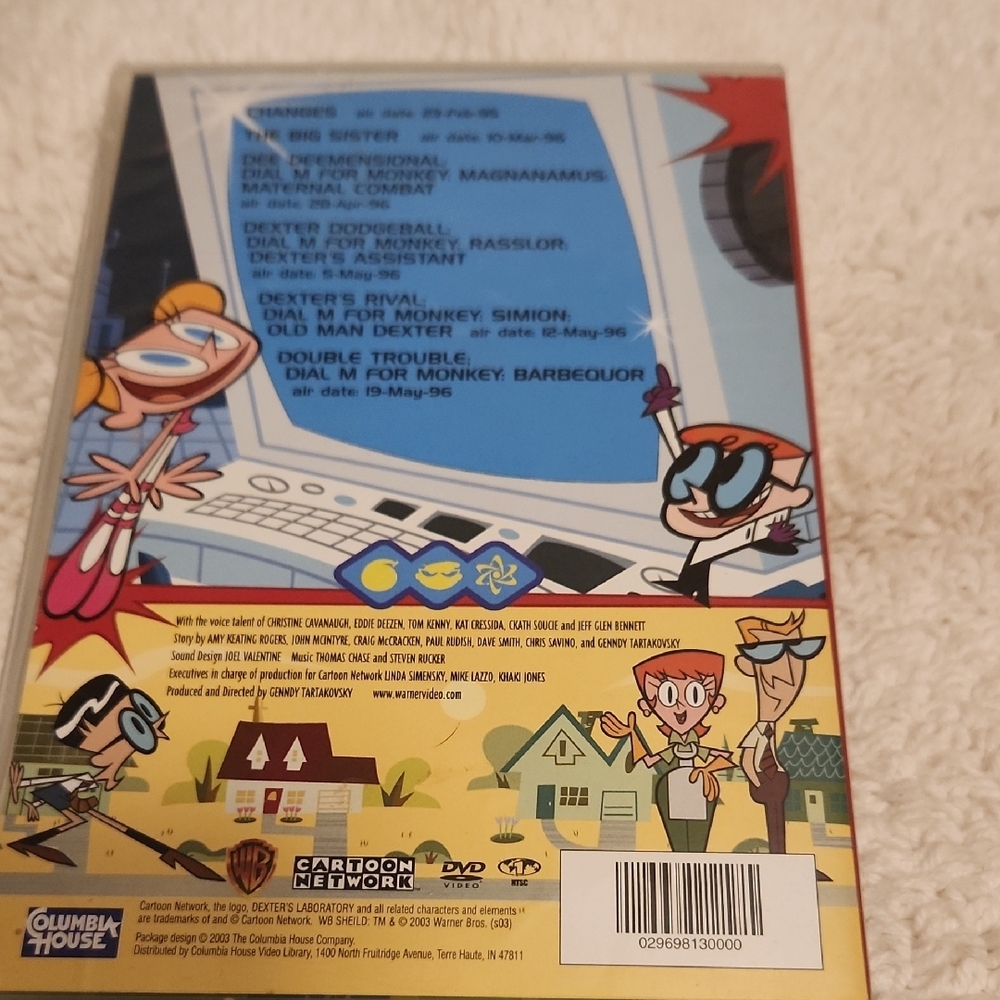 Cartoon Network Dexter's Laboratory Collector's Edition DVD - Blue and Yellow - Picture 2 of 6